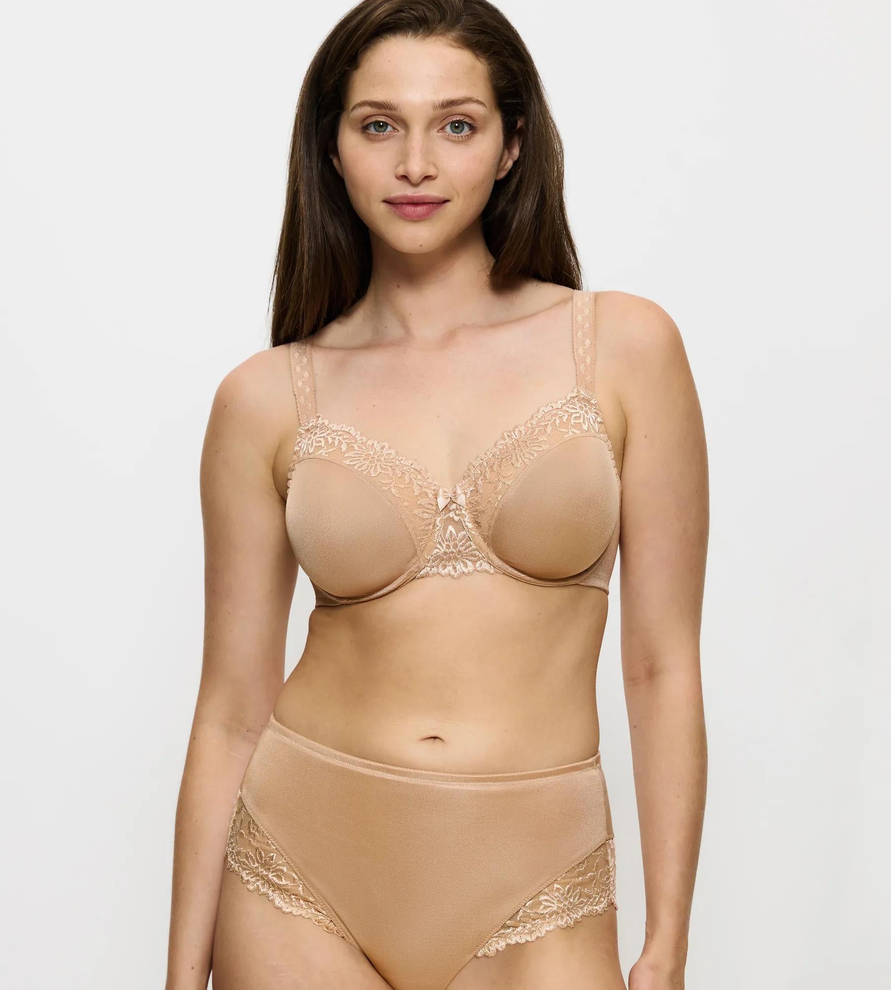 Triumph Minimizer Bra Ladyform Soft W X Nude