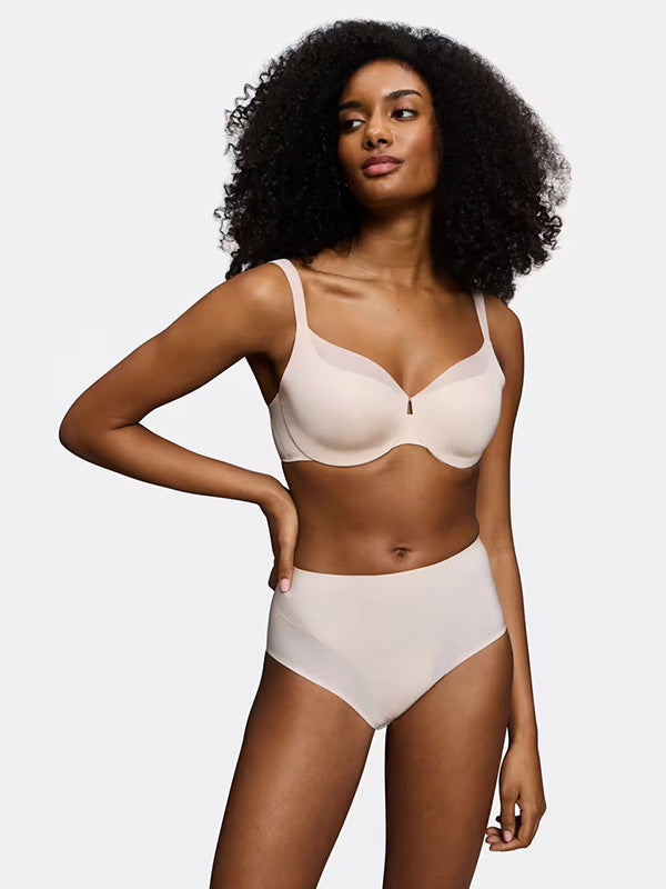 Triumph koriģējošas biksītes ar paaugstinātu jostas vietu "BMU Illusion Curve Maxi Nude"