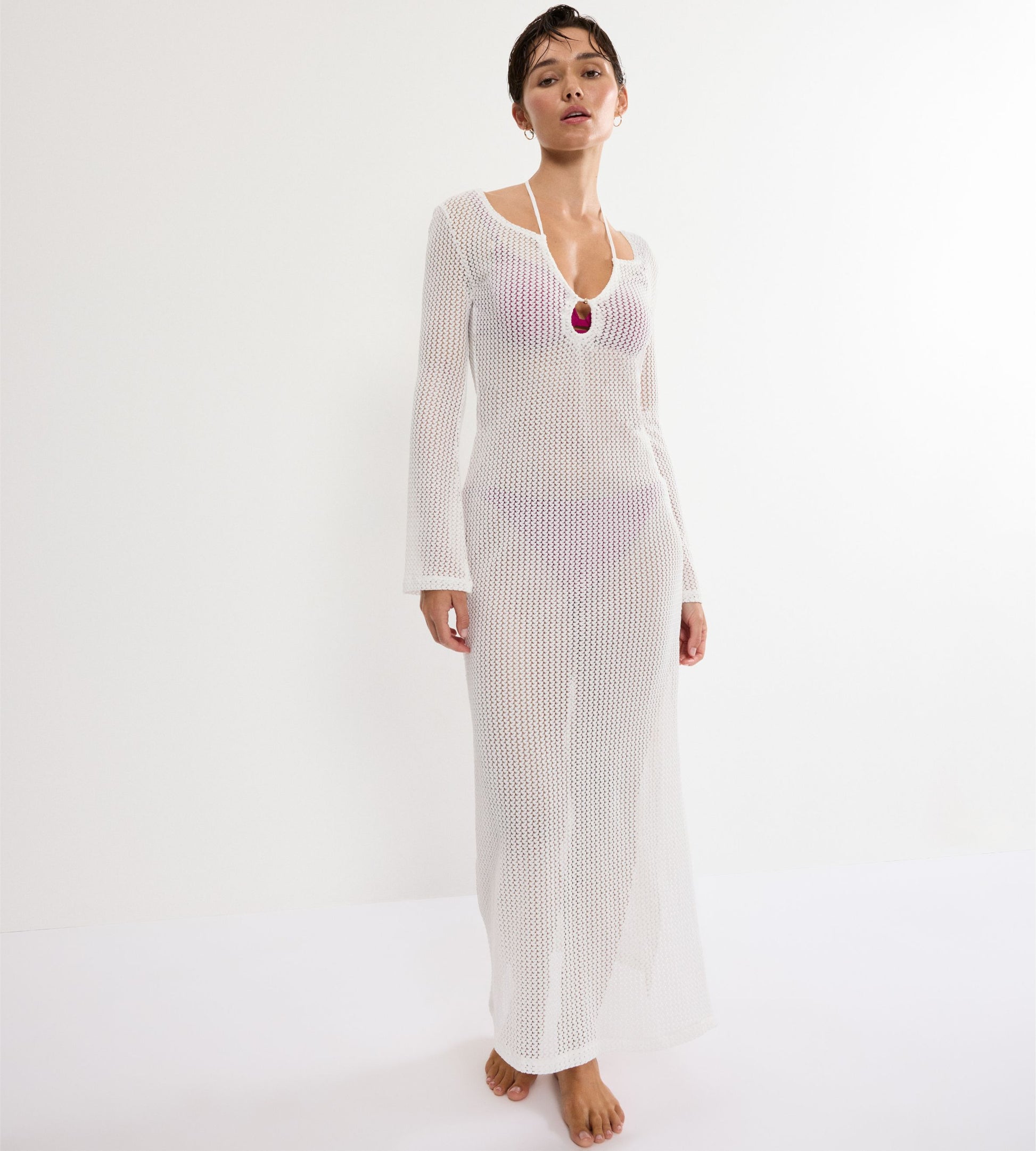 stilinga vasarinė suknelė