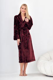L&L garš halāts "Sky Bordeaux"