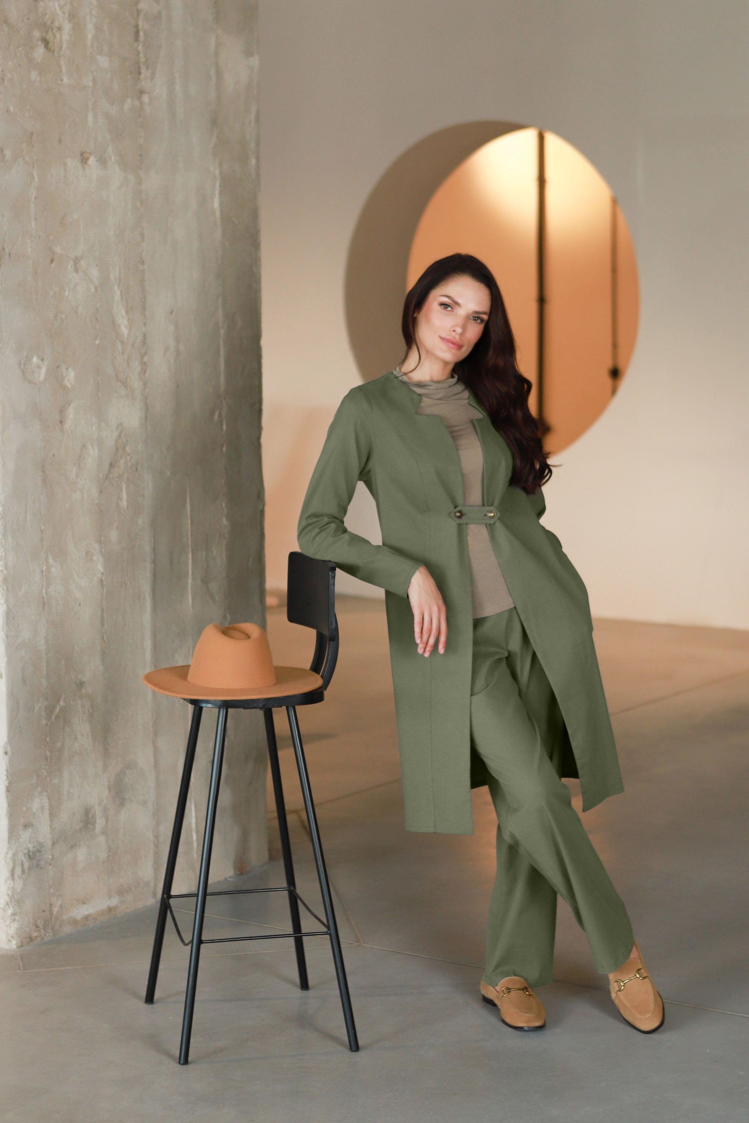 Lega gara jaka "Emily Olive Grey"