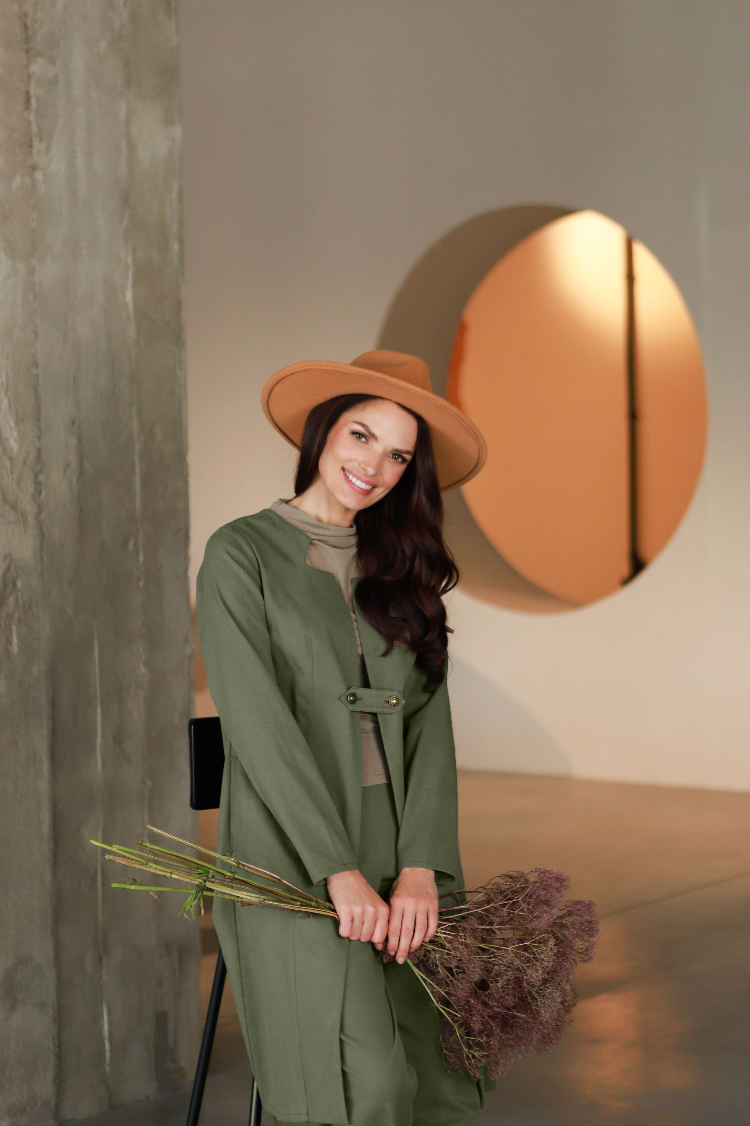 Lega gara jaka "Emily Olive Grey"