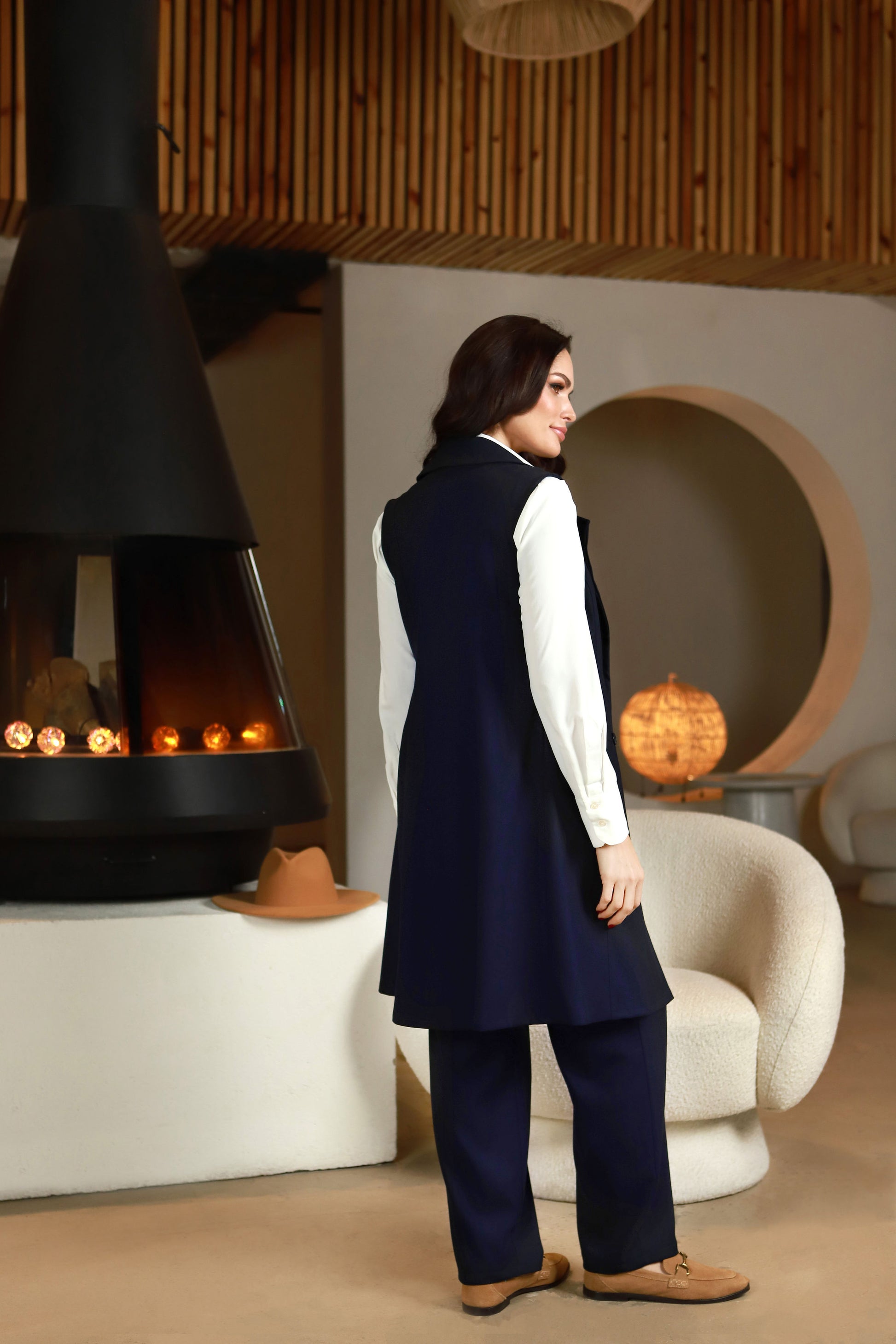 Klasikinės mėlynos kelnės Lega Anuk