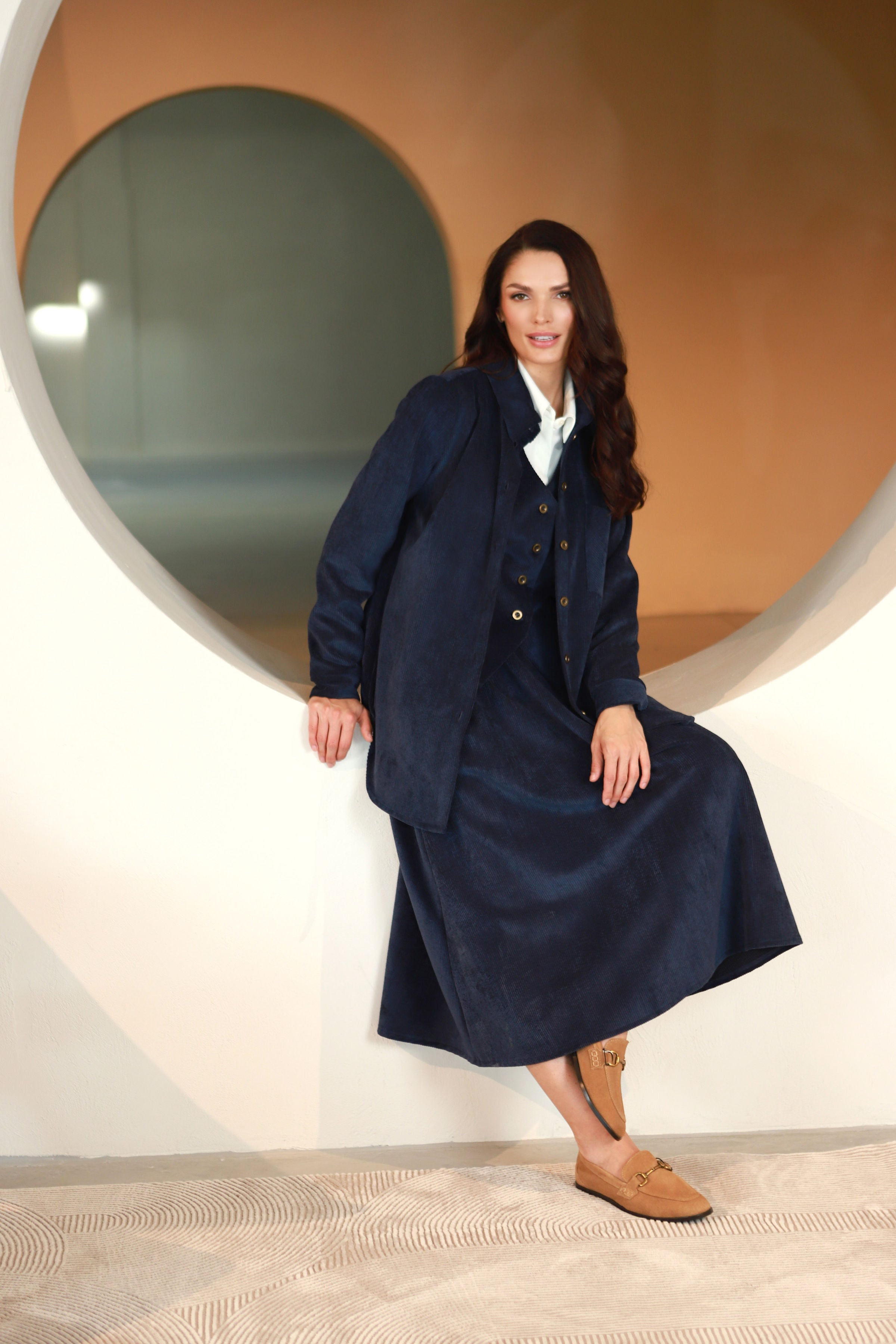 Lega samta jaka "Gerda Navy Velvet"