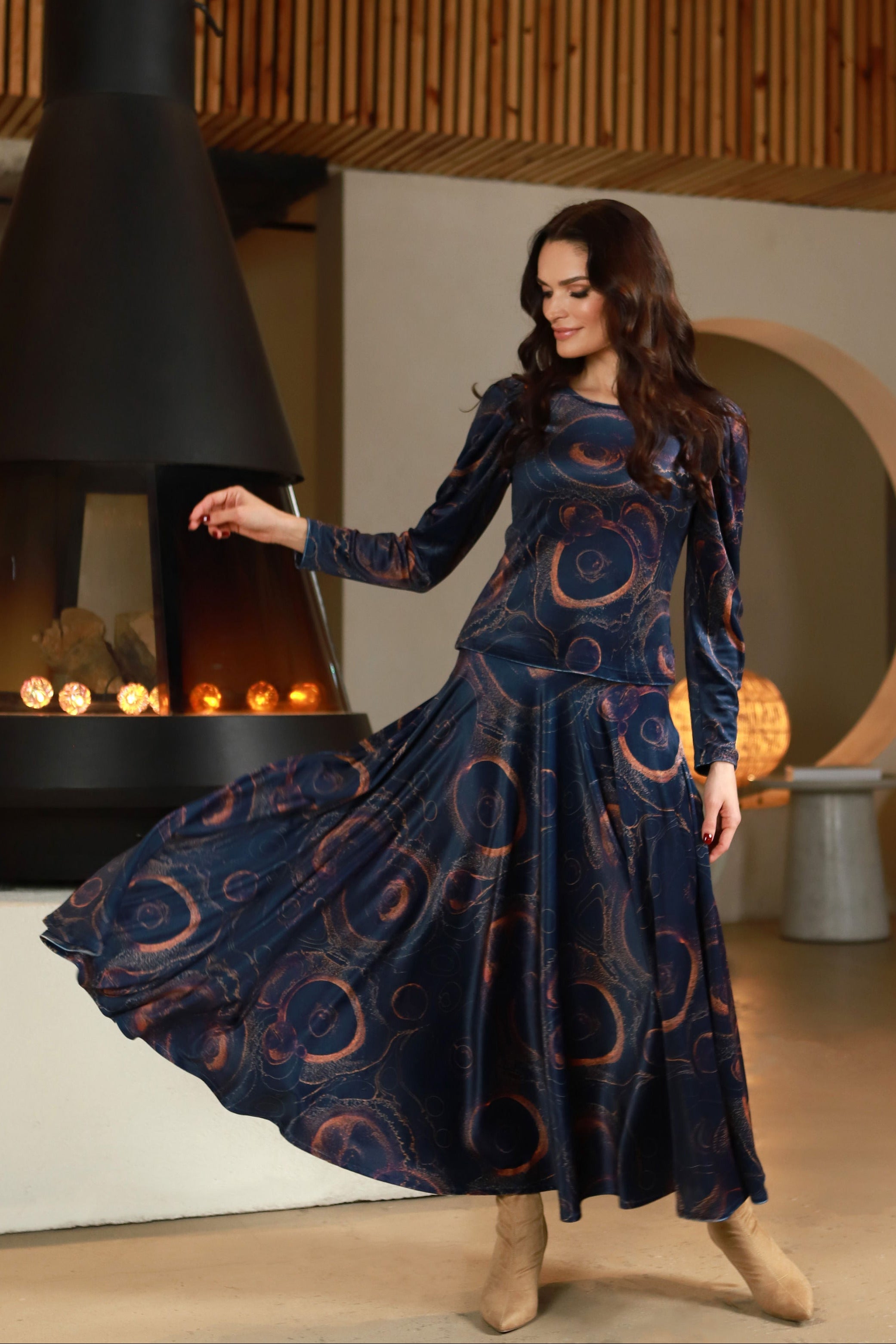 Lega gari velūra svārki 