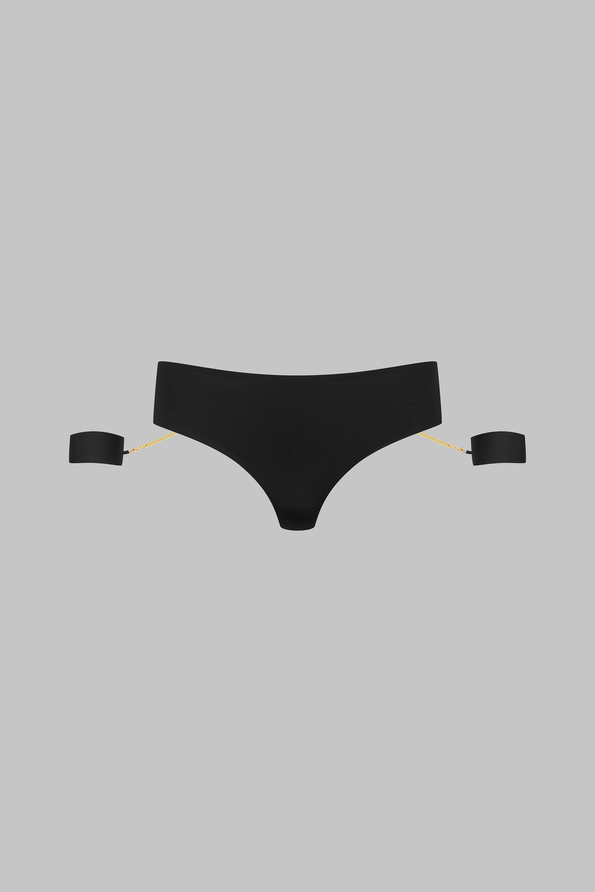 Maison Close High Waist Panties With Handcuffs Tapage Nocturne Black