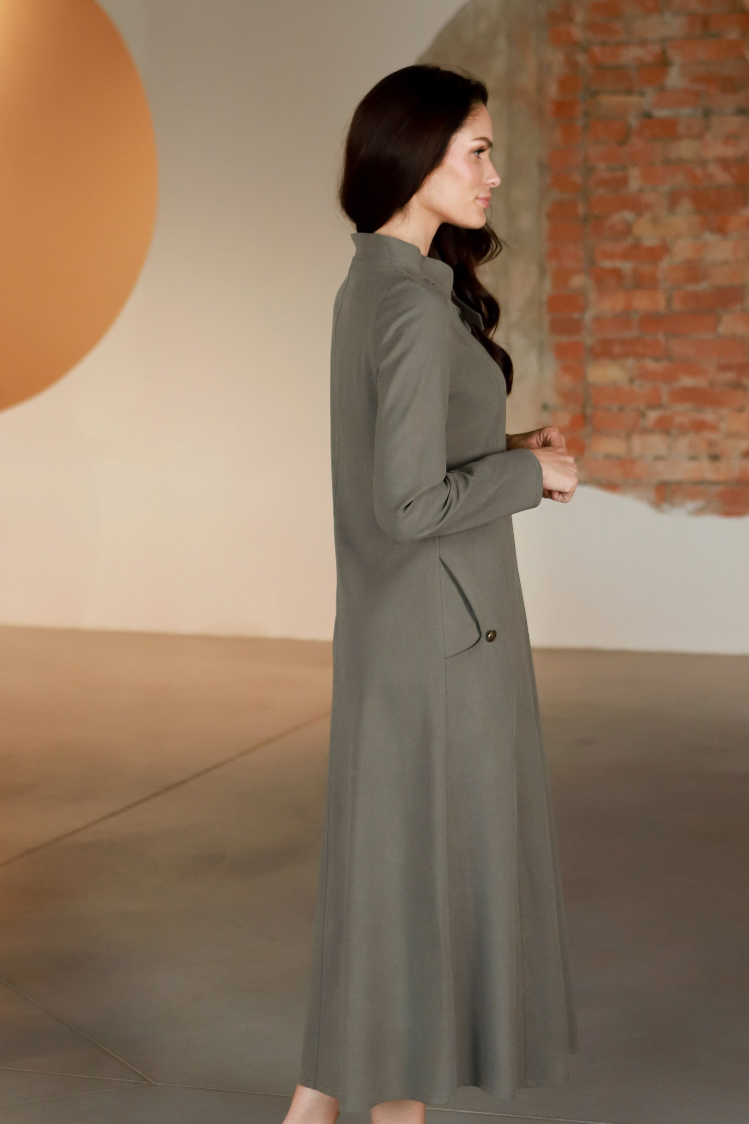 Lega midi kleita "Francesca Grey"