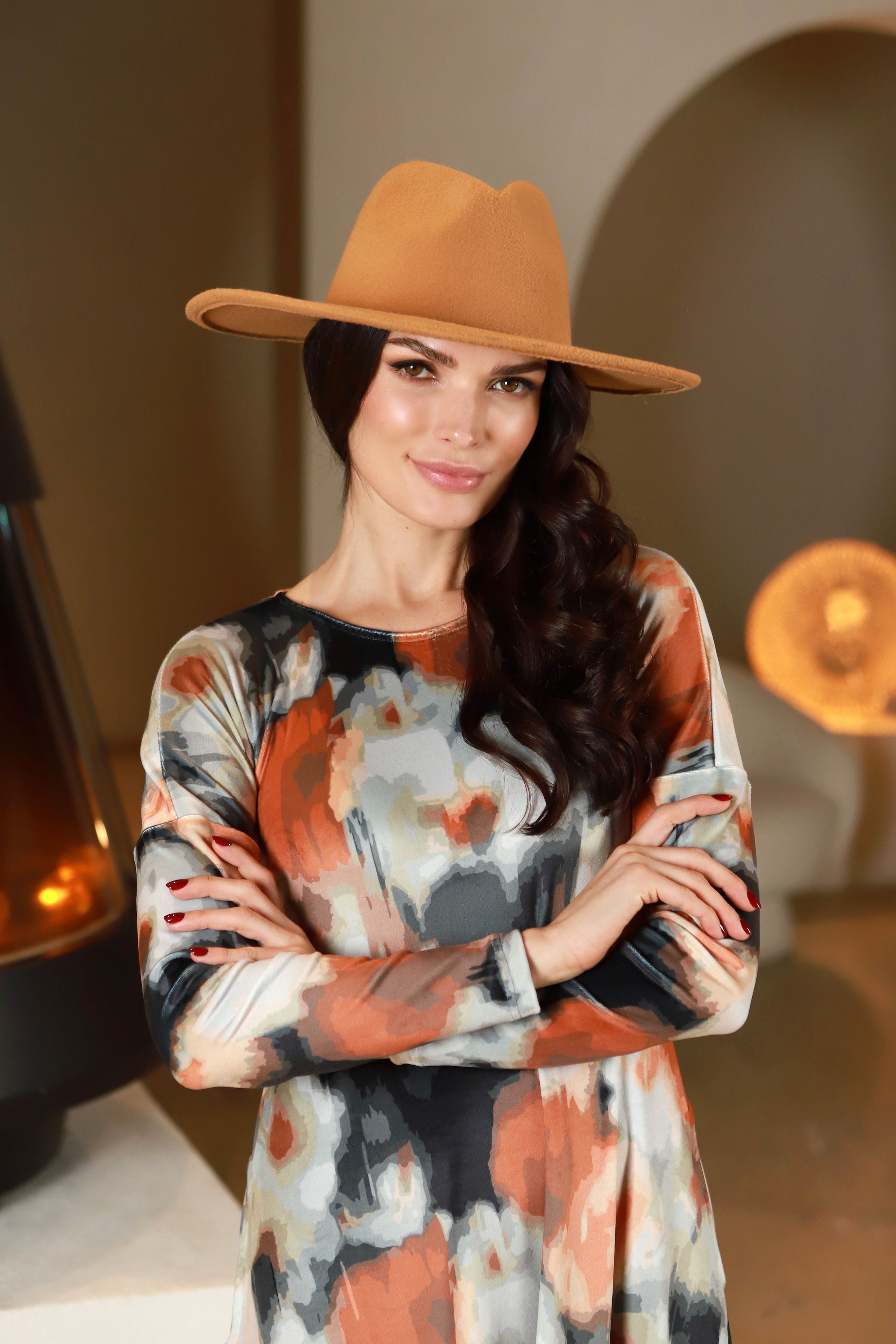 Veliūrinė Lega suknelė Ilaria Multicolor