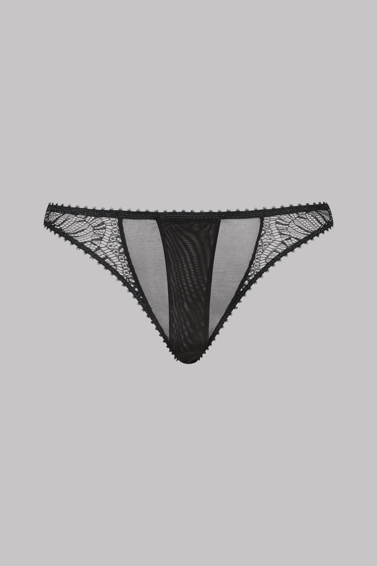 Maison Close стринги с кружевом "Accroche Coeur Black"