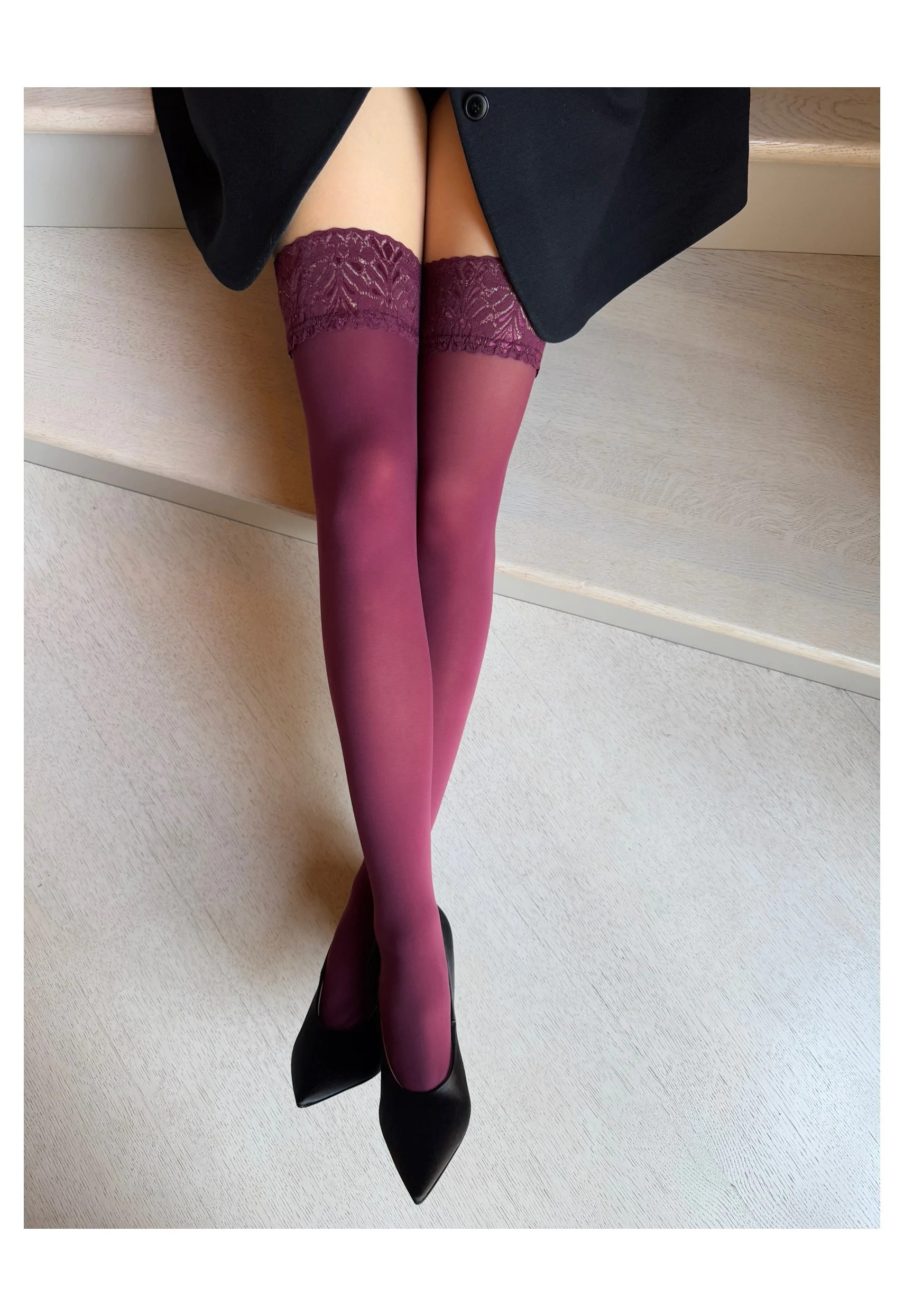 Veneziana matētas necaurspīdīgas pielīmējamās zeķes 