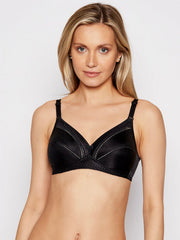 Triumph mīksts bezvīļu krūšturis "Claudette 200 Stretch N X Black"