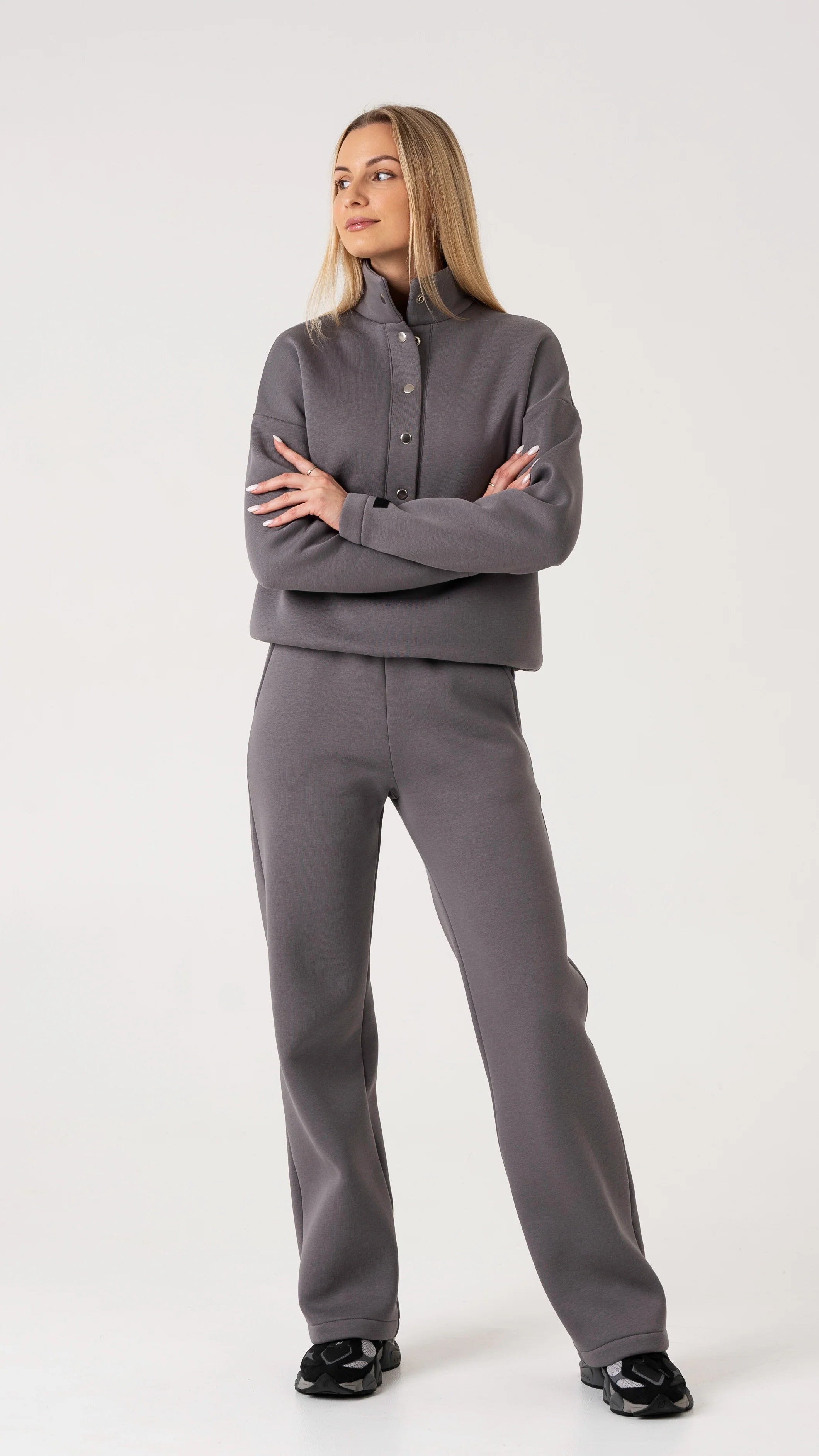 cutmyfashion Leisure Tracksuit Goda Gray