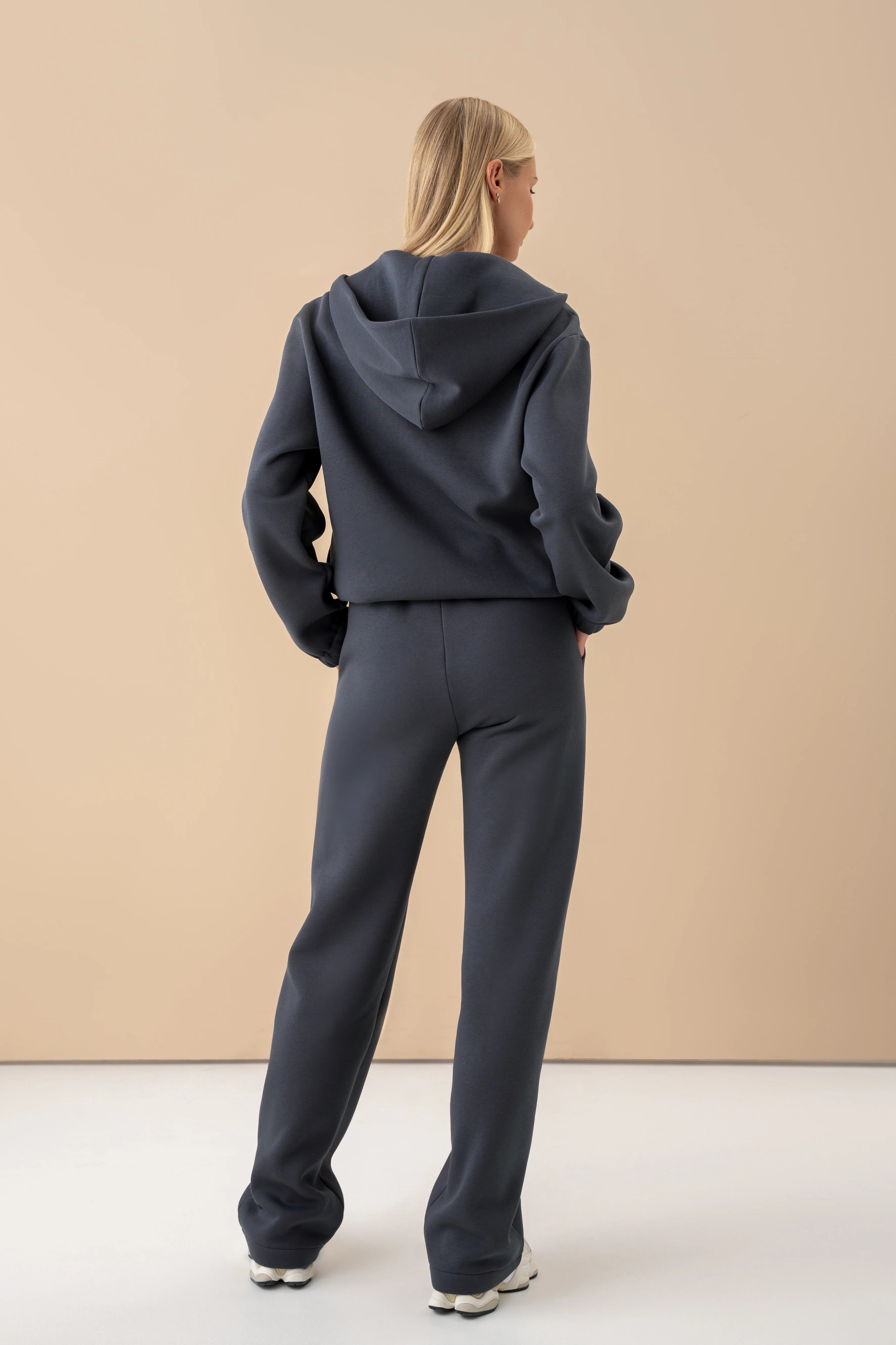cutmyfashion Leisure Tracksuit Meida Dark Gray