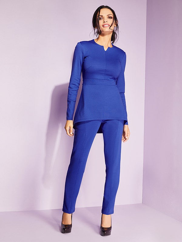 Lega Slim Trousers Lily Royal Blue