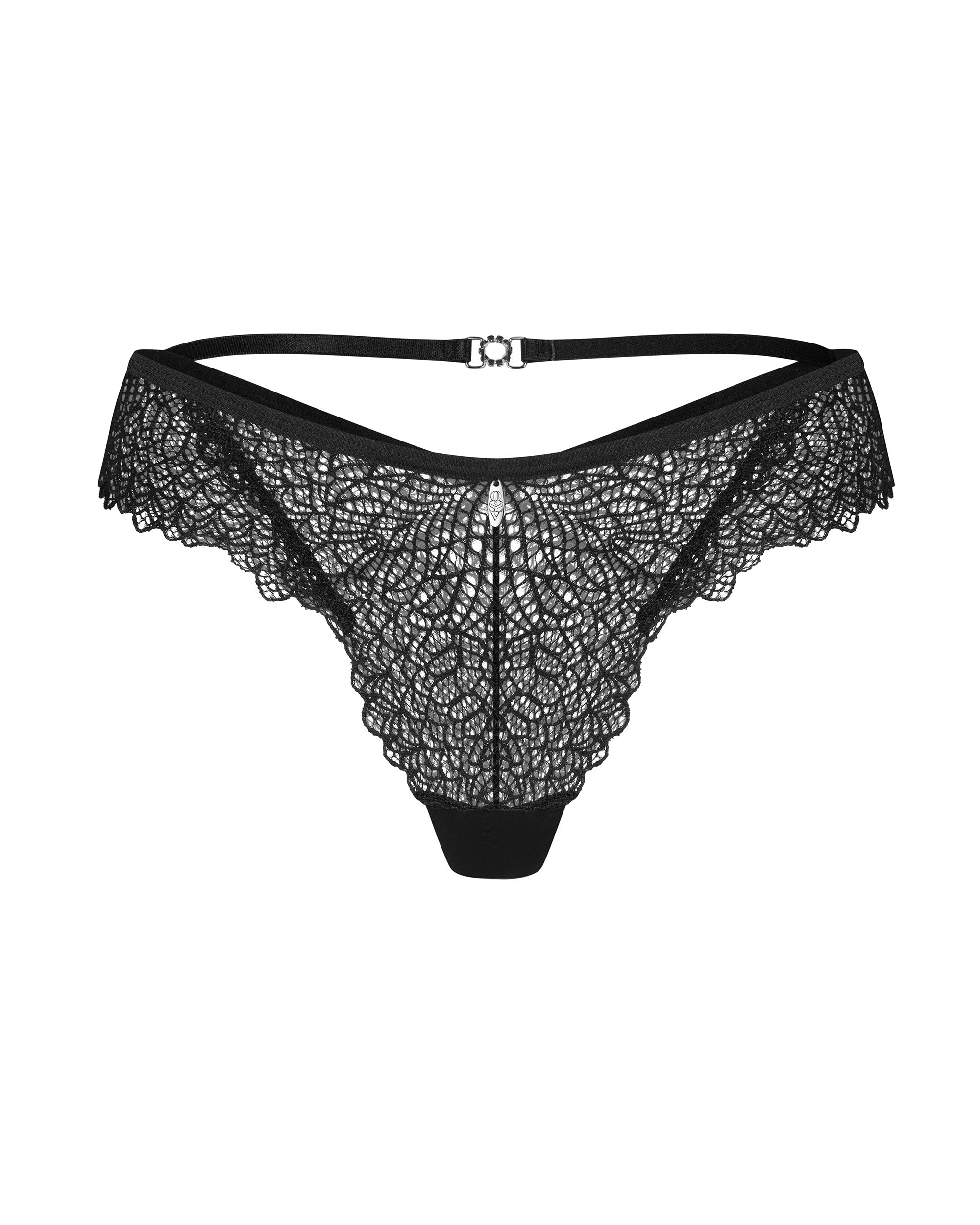 Obsessive mežģīņu biksītes "Iliosa Black"