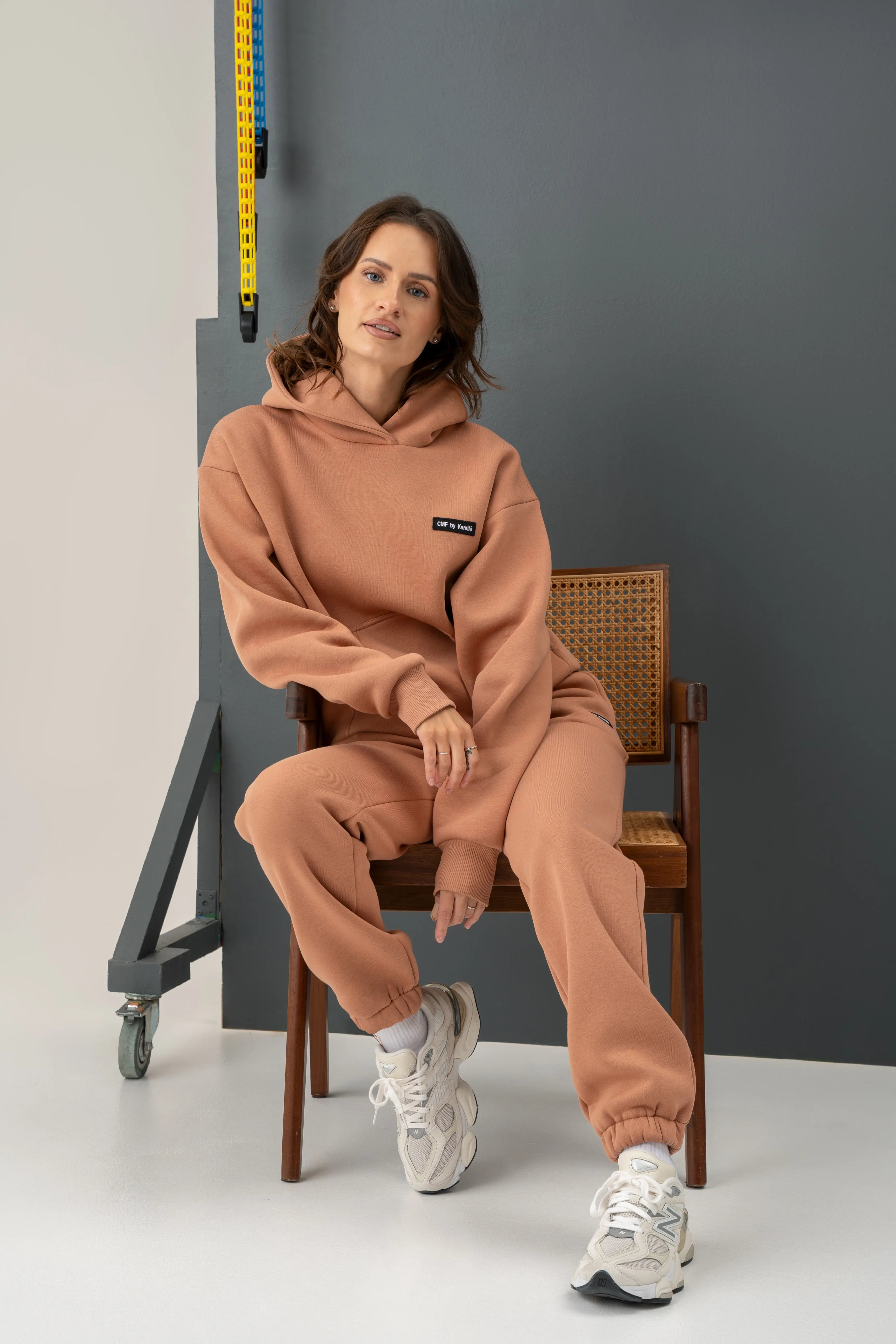 cutmyfashion спортивный костюм "CMF by Kamilė Terracotta"