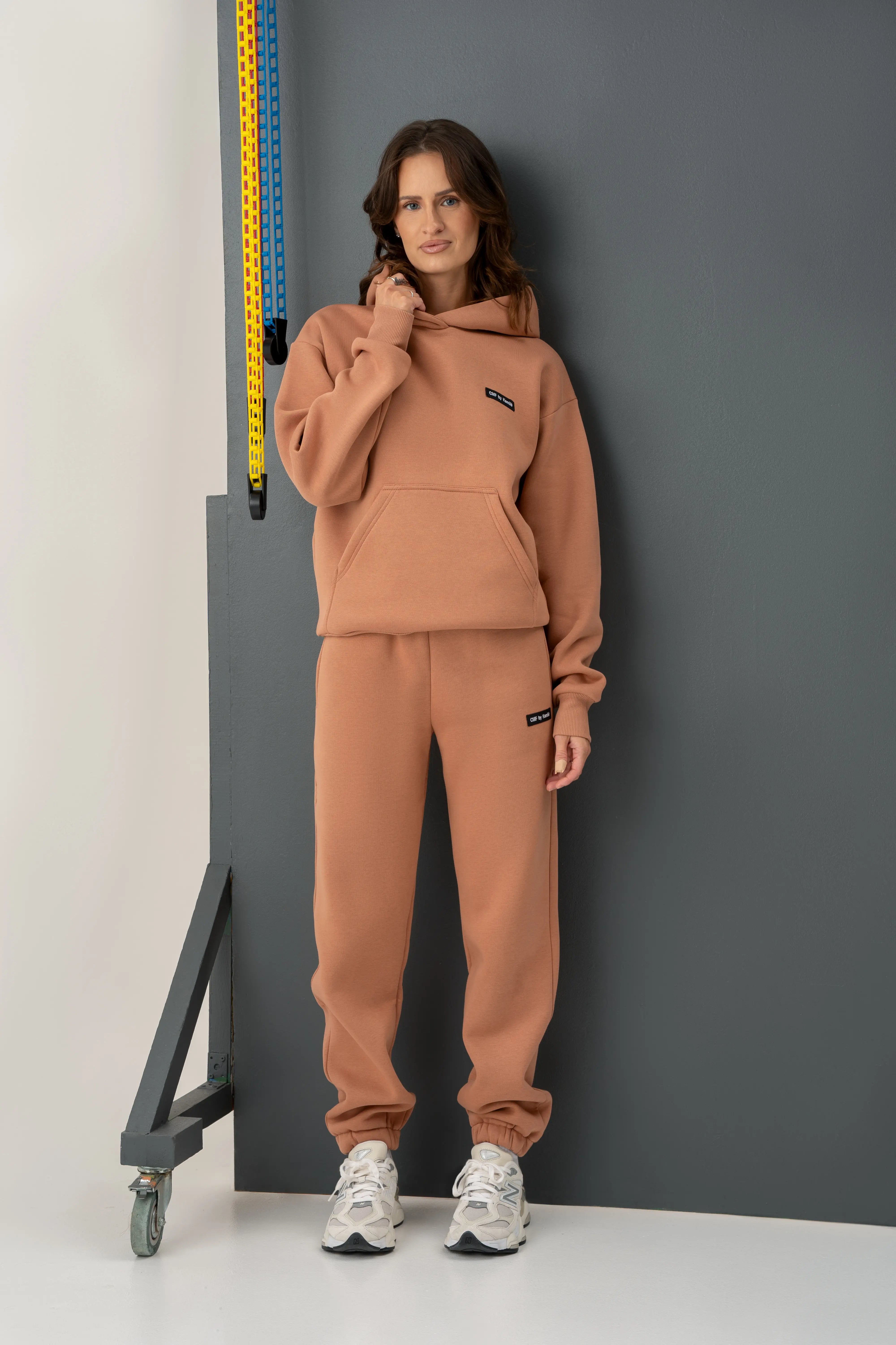cutmyfashion спортивный костюм "CMF by Kamilė Terracotta"