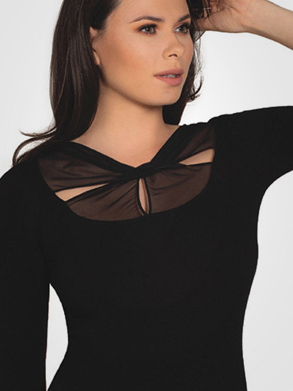 Gatta вискозный боди "Leticia Black"