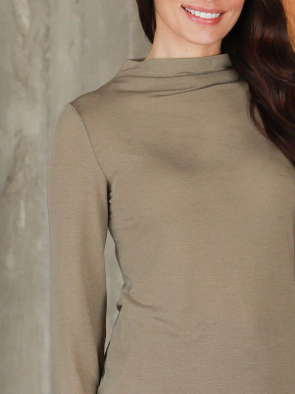Lega Blouse with Wool Viviene Cappuccino