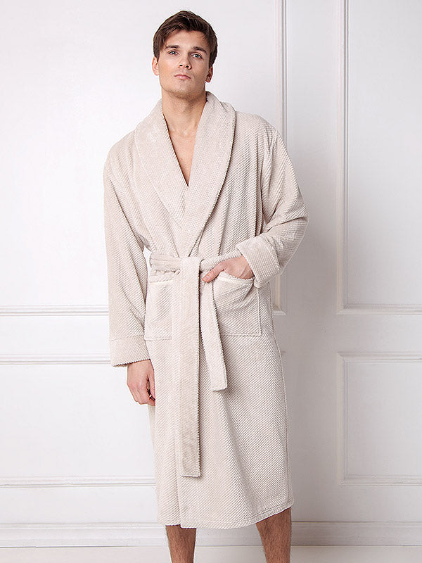 Aruelle vyriškas chalatas "Fernand Beige"