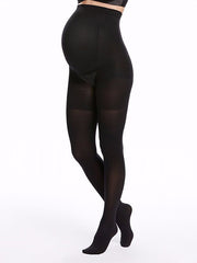 Spanx glotninančios pėdkelnės besilaukiančioms "Mama Mid-Thigh Opaque 70 Den Black"