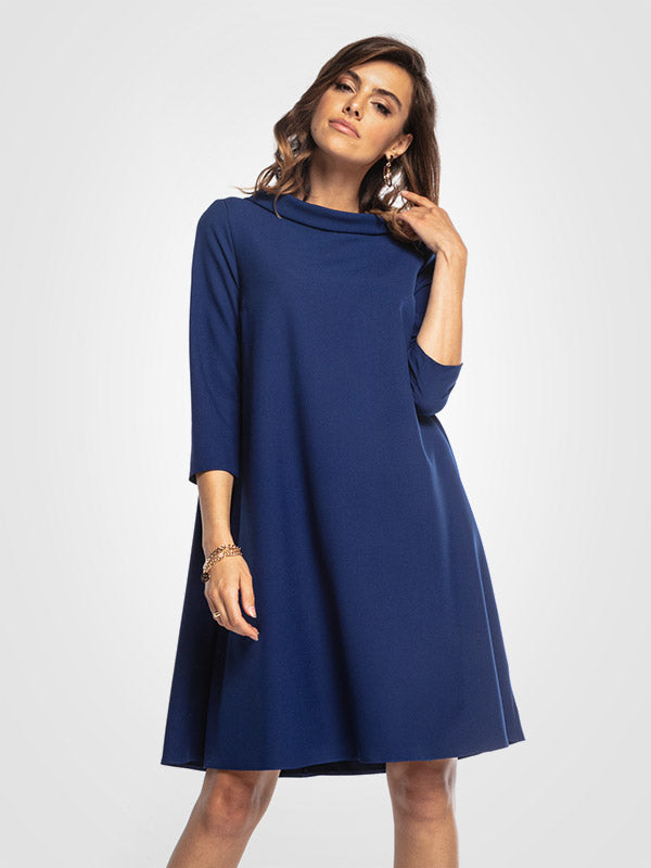 Tessita Flared Dress Bella Blue