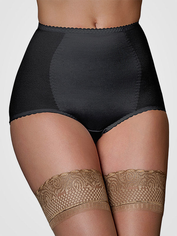 Nylon Dreams aukšto juosmens kelnaitės "Girdle Black"