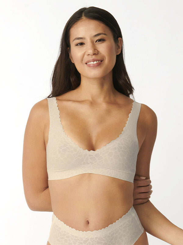 Sloggi inovatīvā mežģīņu push up bralette 