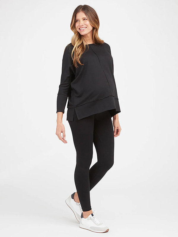 Spanx besiūliai leginsai nėščiosioms "Mama Look At Me Now Black"