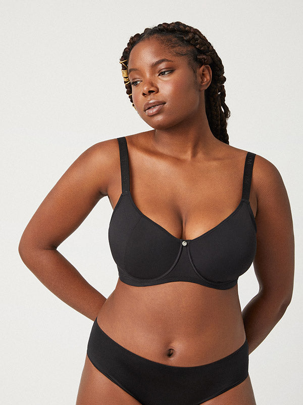 Ysabel Mora Minimizer Bra Ashley Black