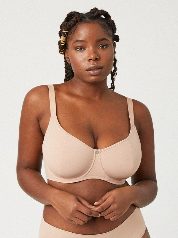 Ysabel Mora Minimizer Bra Ashley Nude