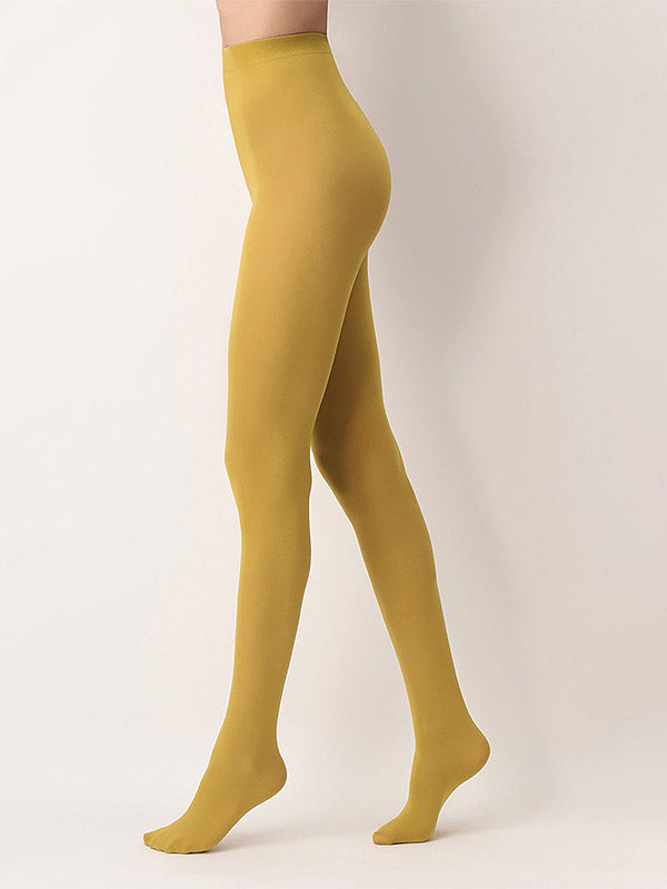 Oroblu Opaque Matte Tights All Colors 50 Den Mustard
