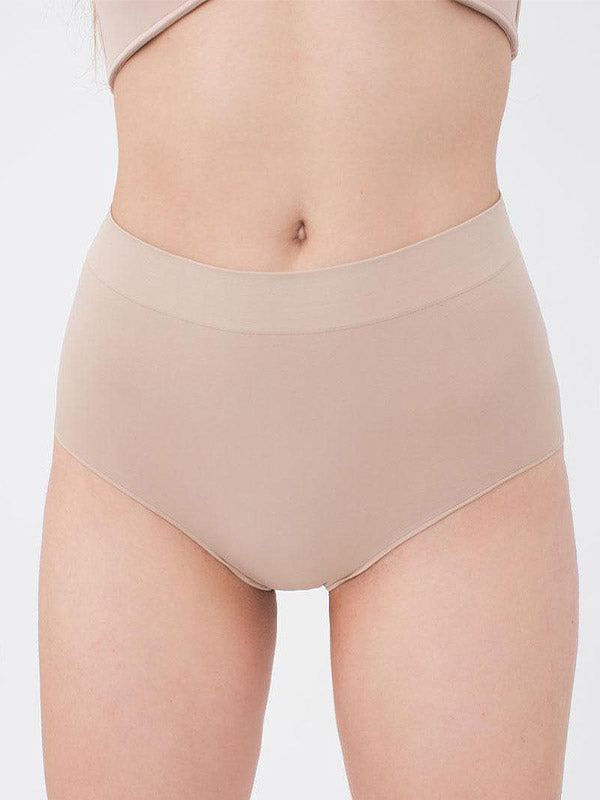 Giulia Seamless High-waisted Briefs Antonella Nude