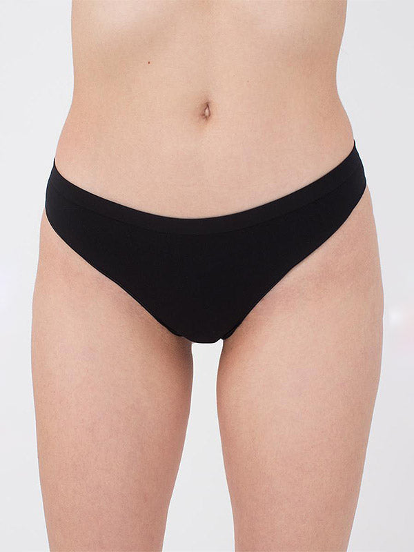 Giulia Microfibre Thong Panties Ronya Black