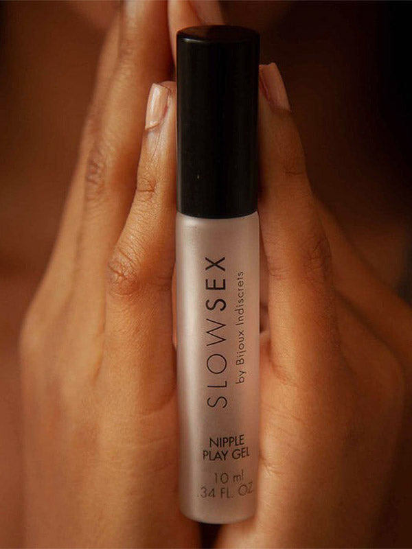 Bijoux Indiscrets stimuliuojantis gelis "Slow Sex Nipple Play Coconut - Menthol"