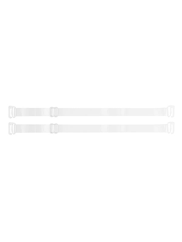 Esotiq Transparent Shoulder Straps Kelly 10mm Clear