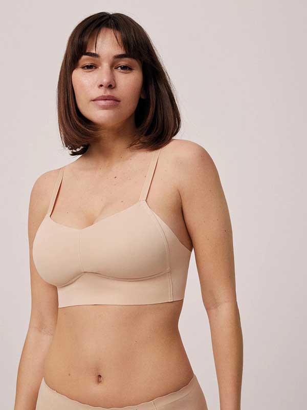 Ysabel Mora Seamless Bra Lukrecia Nude