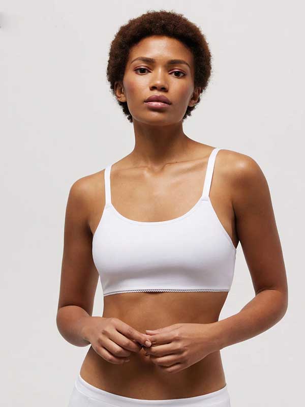 Ysabel Mora Non-wired Soft Bra Cornelia White