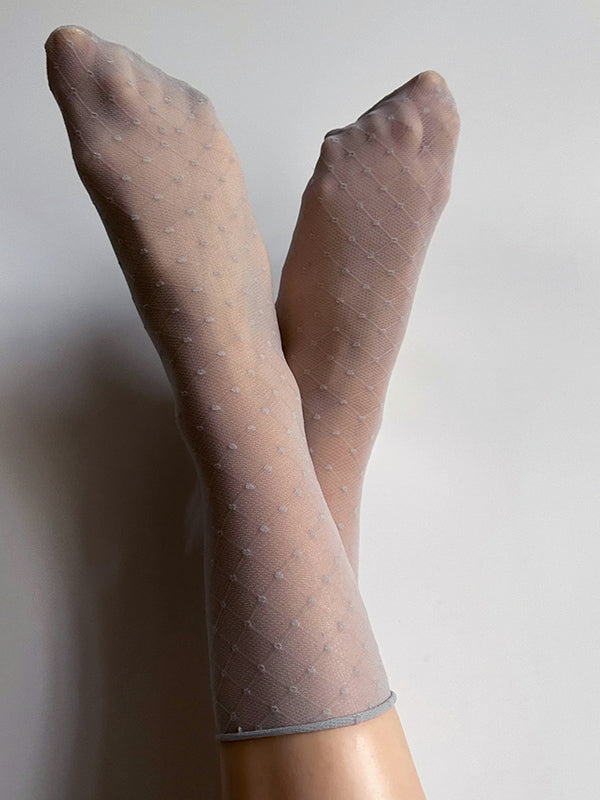 Veneziana Patterned Socks Sofia Silver
