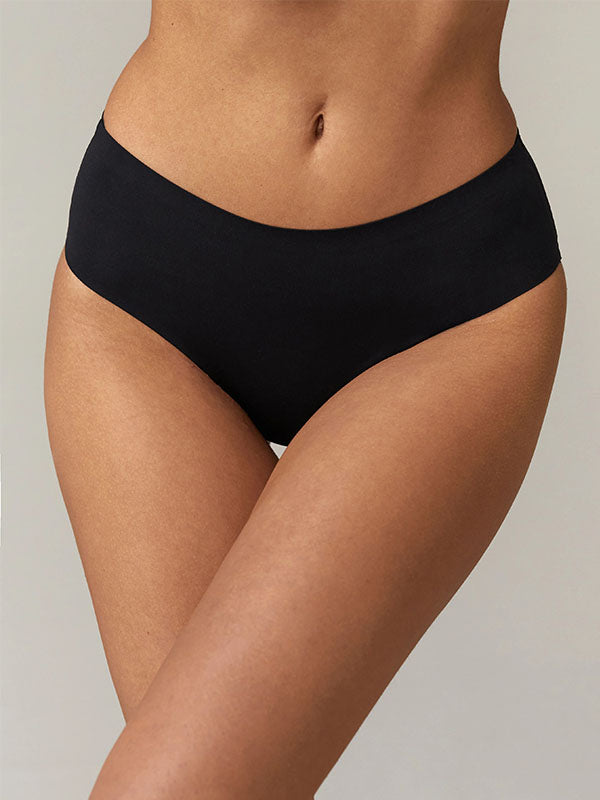 Aruelle Seamless Brazilian Cut Panties Amina Black