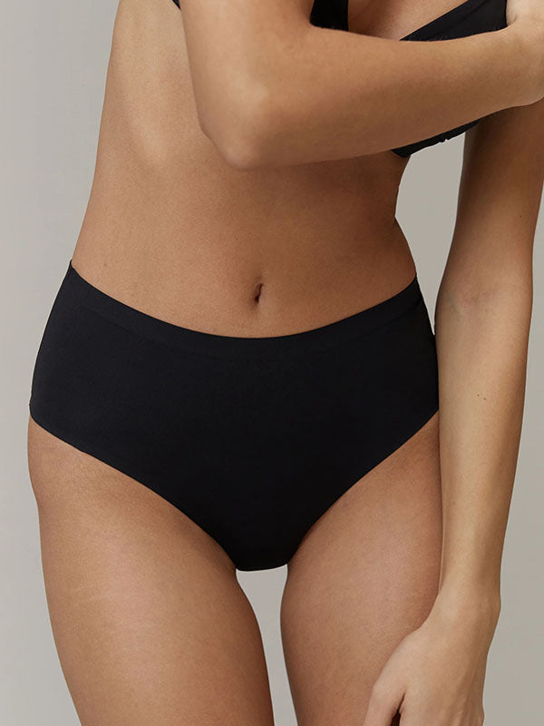 Aruelle Seamless Brazilian Cut Panties Avani Black
