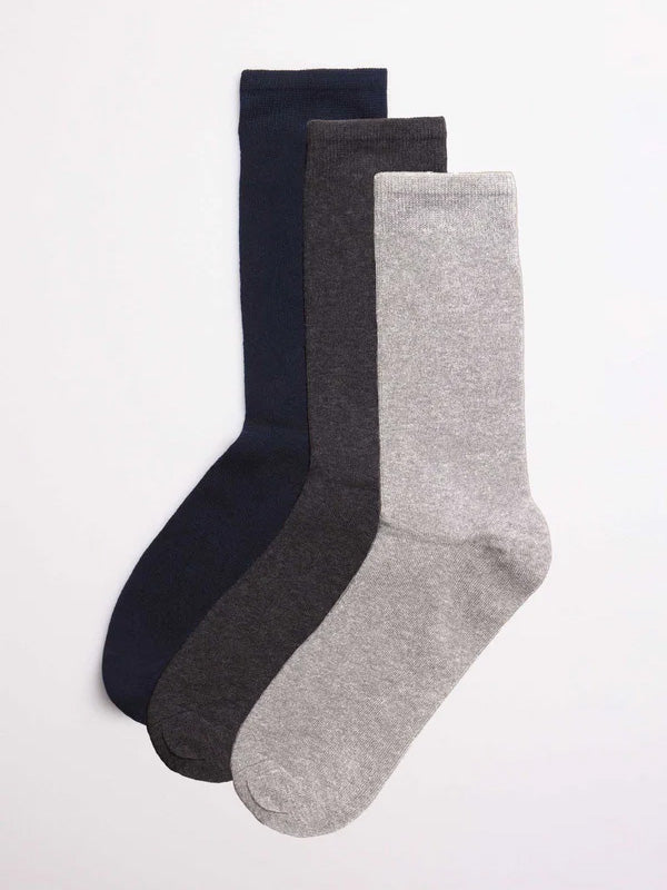 Ysabel Mora 1 Pair of Thermal Socks Damian Grey