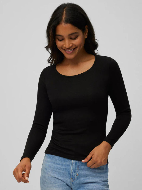 Ysabel Mora Thermo Shirt Camila Black