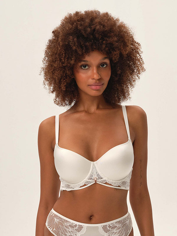 Esotiq Underwired Bra Olive 2 Cream