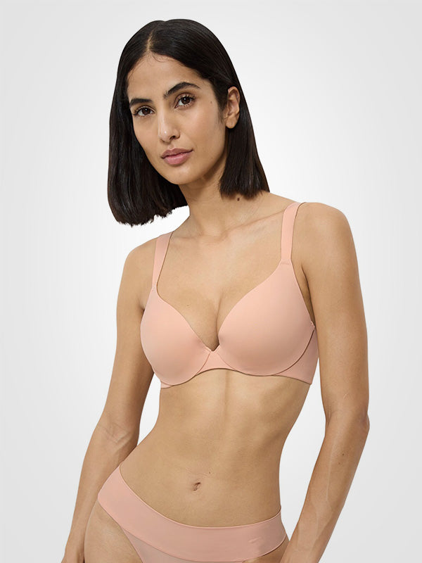 Triumph liemenėlė su lankeliais "Body Make Up Illusion WP EX Peach"