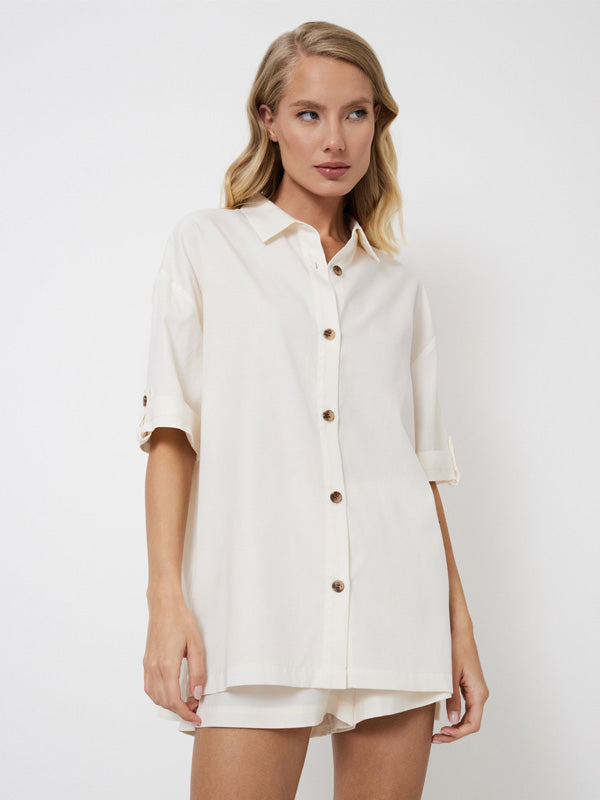 Aruelle Leisure Suit Lorraine Ecru