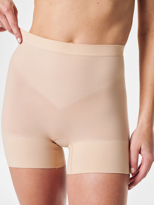 Spanx Shaping Shorts Seamless Power Nude