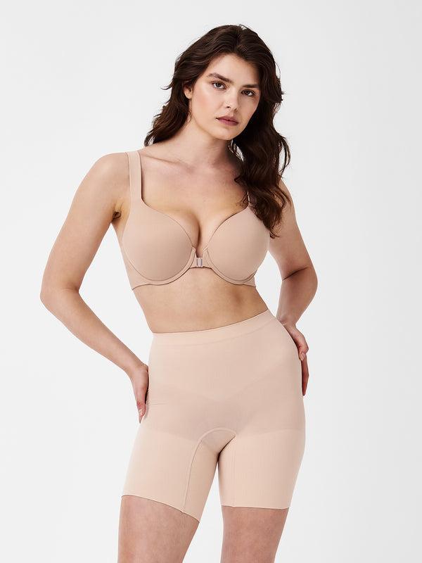 Spanx formuojančios kelnaitės šortukai "Seamless Power 4 Nude"
