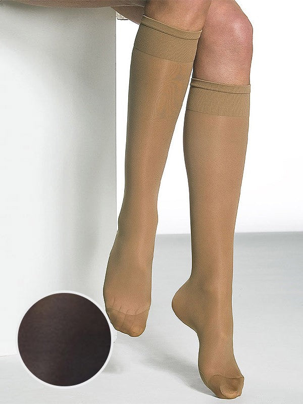 Solidea Compression Knee High Socks Miss Relax 70 Den Nero