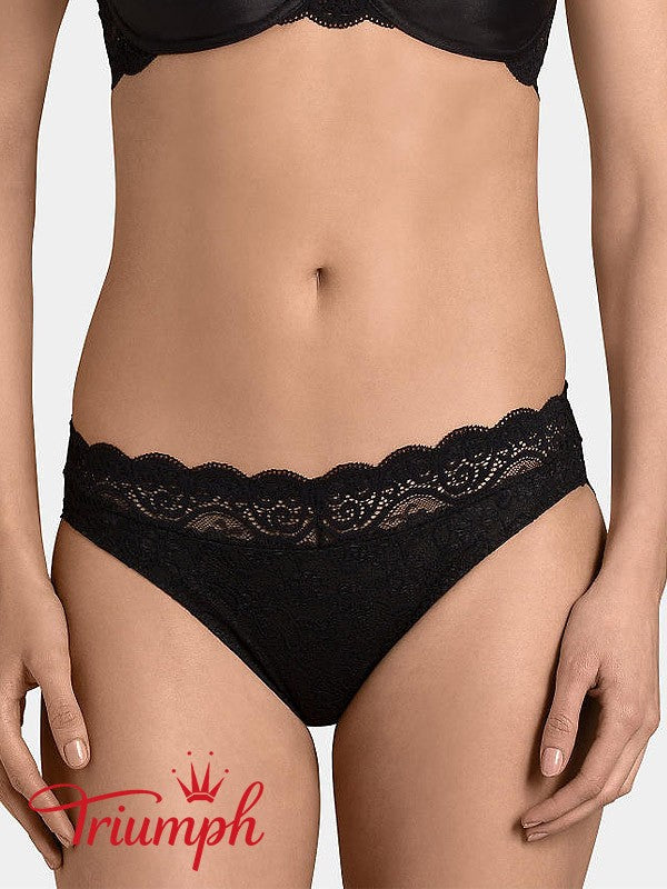Triumph nėriniuotos kelnaitės "Amourette 300 Black"